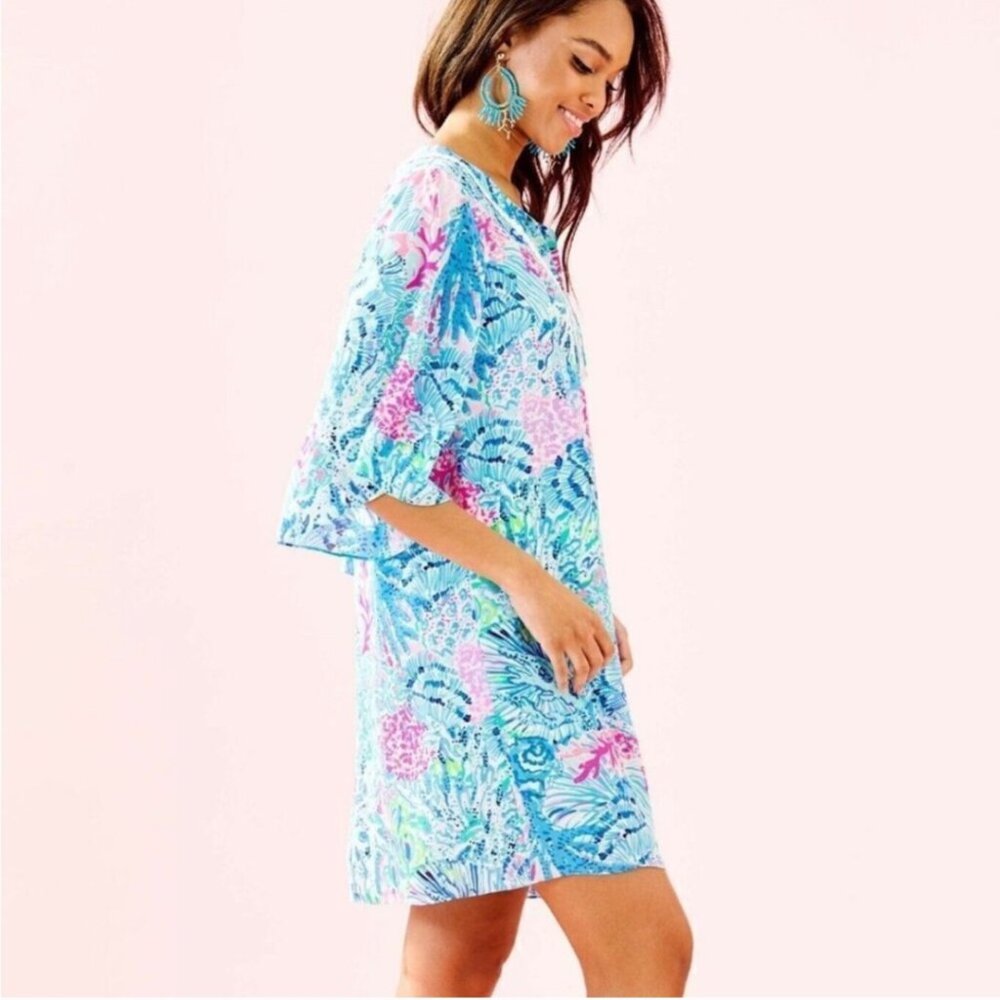 Lilly Pulitzer Delancey Tunic Dress Size Large - Picture 3 of 7